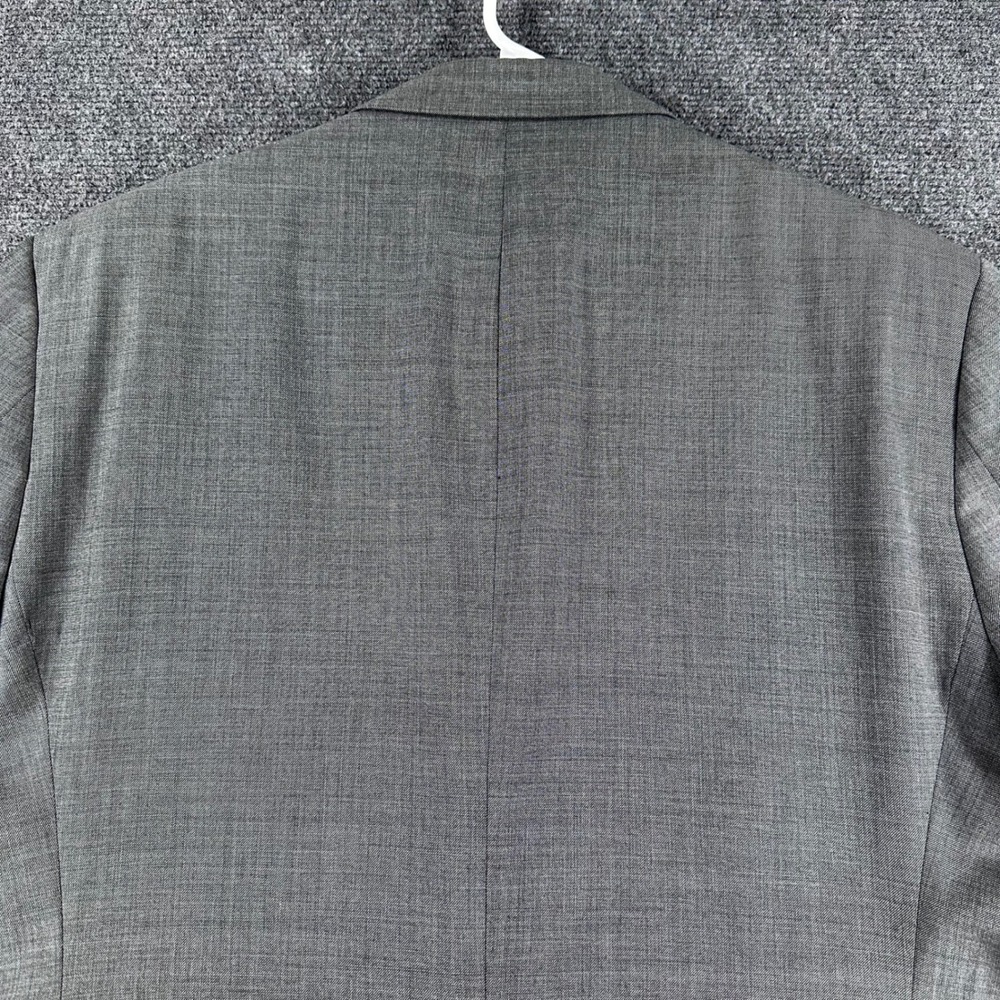 Lauren Ralph Lauren Blazer Mens 44R 44 Regular Grey 100% Wool Sport Coat Jacket - Picture 10 of 16